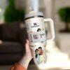 Cartoon Jasmine Princess 30oz/ 40ozTumbler Cup Fairytale Princess Gift for Her - Image 4
