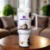 Cartoon Jasmine 40oz Tumbler Cup  Fairytale Princess Gift for Her - Image 2