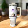 Cartoon Jasmine 40oz Tumbler Cup  Fairytale Princess Gift for Her - Image 4