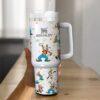 Custom Goofy 40oz Tumbler Cartoon Dog Mug, Gift for Her or Him - Image 5