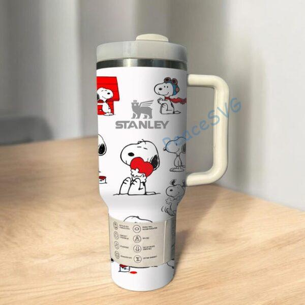 Valentine Puppy Dog 40oz Tumbler Gift for Her or Him