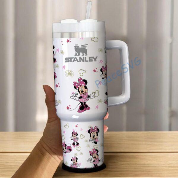 Alternative view of Cartoon Minnie 40oz Tumbler travel mug Character Gift for Her