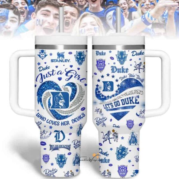 Duke Blue Devils fans art for mugs or apparel.