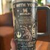 Personalized Star Wars Tumbler 40oz  Tumbler Space Theme Mug, Custom Name Gift