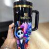 40oz Stitch Tumbler, Straw & Gift Box Portable Car Mug, Travel Coffee Tumbler