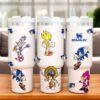 Cartoon Characters 40 oz Tumbler Cup Gift for Gamers and Anime Lovers - Image 6