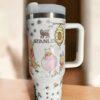 Winnie the Pooh Engraved Tumbler 40 oz Quencher Vintage and Classic Pooh Bear Cup
