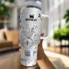 Wizard 40oz Tumbler Laser Engraved, Insulated Stainless Steel Drinkware for Hot Cold Beverages