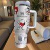 Cartoon Puppy Dog 40oz Tumbler Gift for Her or Him
