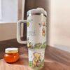 Winnie the Pooh 40oz Tumbler Quencher and Classic Pooh Bear Cup - Image 4