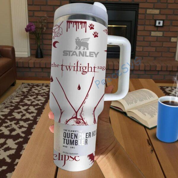Alternative view of Twilight 40oz Tumbler, Edward Bella Drinkware Tumbler Cup