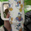 Donald Duck 40oz Tumbler Disney Cup With Handle, Funny Duck Gift - Image 2