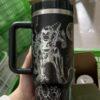 40oz Marvel Avengers Tumbler Laser Engraved, Insulated Hot And Cold Cup - Image 2