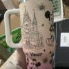 Custom Mickey and Minnie 40oz Tumbler Disneyworld Drinkware Water Tumbler - Image 3