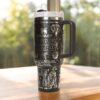 40oz star wars tumbler laser engraved stainless steel - Image 4