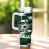 Dallas Stars 40oz Tumbler, Ice Hockey Fan Tumbler, Game Day Drinkware - Image 3
