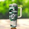 Dallas Stars 40oz Tumbler, Ice Hockey Fan Tumbler, Game Day Drinkware - Image 2