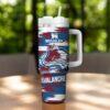 Colorado Hockey 40oz Tumbler, Ice Hockey Fan Cup, Game Day Drinkware