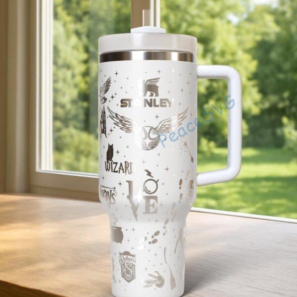 Alternative view of Magic Tumbler 40oz Laser Engraved , Fantasy Drinkware