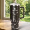 Magic 40oz Laser Tumbler Engraved , Fantasy Drinkware
