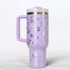 Cartoon Puppy Dog 40oz Tumbler Laser Engraved Gift for Her or Him - Image 2