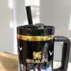 40oz Stitch Tumbler, Straw & Gift Box Portable Car Mug, Travel Coffee Tumbler - Image 2