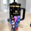 40oz Stitch Tumbler, Straw & Gift Box Portable Car Mug, Travel Coffee Tumbler - Image 3