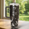 Personalized Little Mermaid Laser Engraved 40oz Tumbler, Disney Cup Handle Stainless Steel Tumbler - Image 6