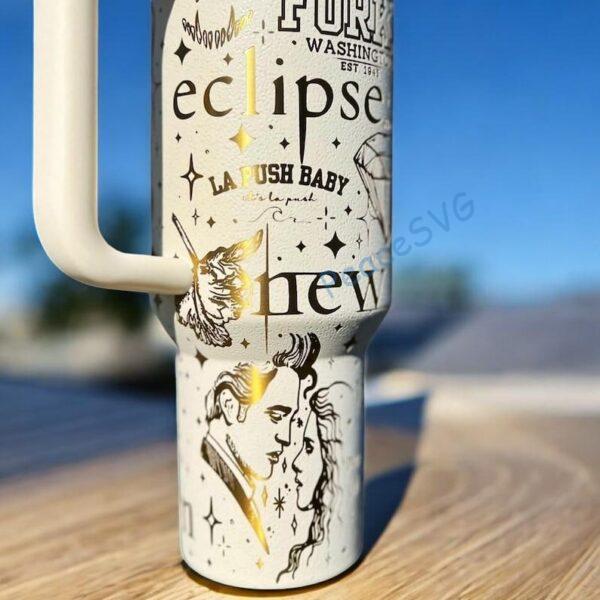 Alternative view of 40oz Twilight Tumbler Cup, Vampire Wolf Romance Cup Stainless Steel Gift
