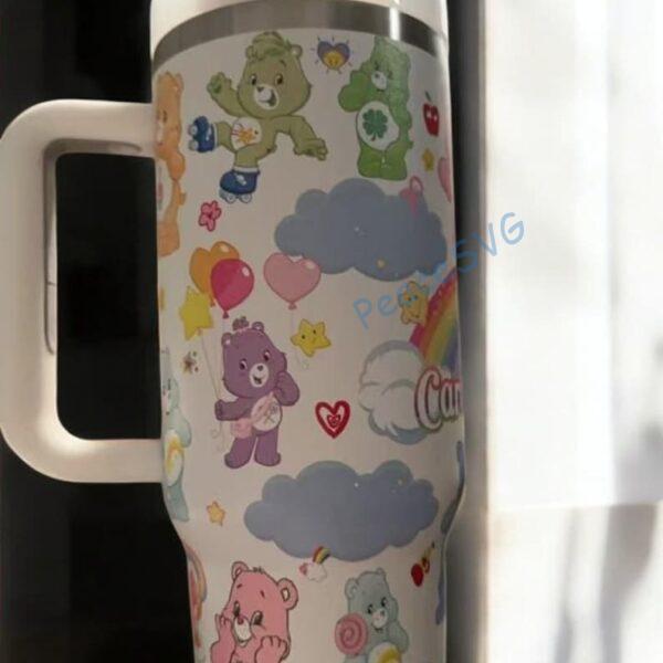 Alternative view of Cartoon Bears Tumbler 40oz Stainless Steel Insulated Travel Mug