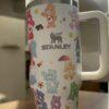 Cartoon Bears Tumbler 40oz Stainless Steel Insulated Travel Mug