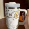 Winnie the Pooh Engraved Tumbler 40 oz Quencher Vintage and Classic Pooh Bear Cup - Image 2