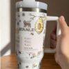 Winnie the Pooh Engraved Tumbler 40 oz Quencher Vintage and Classic Pooh Bear Cup - Image 3