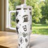 Personalized Wonderland 40oz Tumbler Laser Engraved , Princess Coffee Cup Gift - Image 6