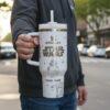 Personalized 40oz star wars tumbler laser engraved stainless steel