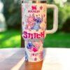 Valentine Alien Couple  40oz Tumbler, Valentine's Day Gift