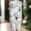 Winnie the Pooh Engraved Tumbler 40 oz Quencher Hundred Acre Wood Disney Tiger, Eeyore, Piglet - Image 2