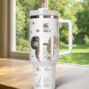 Wonderland 40oz Tumbler Laser Engraved , Princess Coffee Cup Gift - Image 2