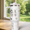 Custom Mouse and Friends 40oz Laser Engraved , Custom Tumbler with Name - Image 3