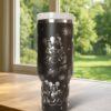 Custom Mouse and Friends 40oz Laser Engraved , Custom Tumbler with Name - Image 6
