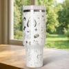 Personalized  Pluto Dog Tumbler Laser Engraved, Custom with Name - Image 2
