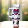 Winnipeg Jets 40oz Tumbler, Ice Hockey Fan Tumbler, Game Day Drinkware - Image 3