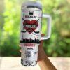 Carolina Hurricanes 40oz Tumbler, Ice Hockey Fan Tumbler, Game Day Drinkware - Image 3