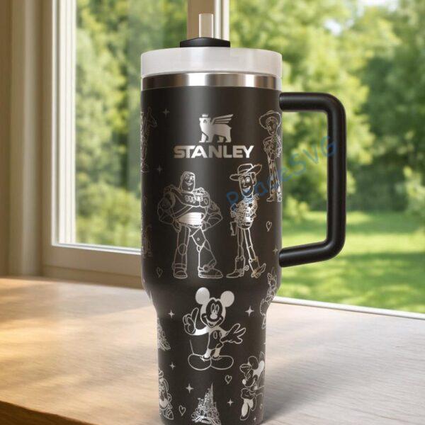 Custom Mouse and Friends 40oz Tumbler, Castle Magic Kingdom Gift , 30oz/40oz Stainless Steel