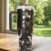 Personalized Little Mermaid Laser Engraved Tumbler, 30oz/40oz Stainless Steel Tumbler - Image 5