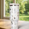 Personalized Little Mermaid Laser Engraved Tumbler, 30oz/40oz Stainless Steel Tumbler - Image 4