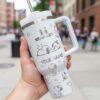 Personalized Puppy Dog 40oz Tumbler Laser Engraved  Gift for Her or Him
