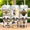 Personalized Boston Bruins 40oz Tumbler, Ice Hockey Fan Tumbler, Game Day Drinkware - Image 2