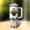 Personalized Boston Bruins 40oz Tumbler, Ice Hockey Fan Tumbler, Game Day Drinkware - Image 5