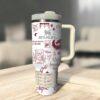 Twilight 40oz Tumbler, Edward Bella Drinkware Tumbler Cup - Image 4